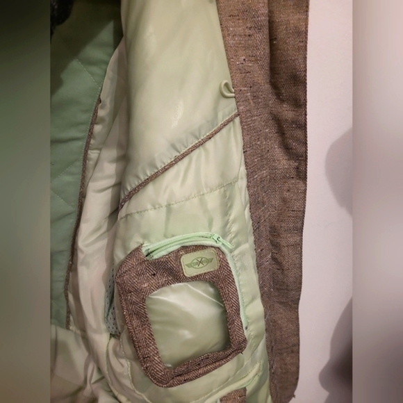 SIMS Snowboard Tweed Textured Hooded Jacket - Picture 9 of 12